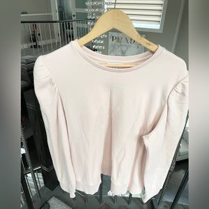 Stella & Dot Blush Puff Sleeve Sweater Size 2X
